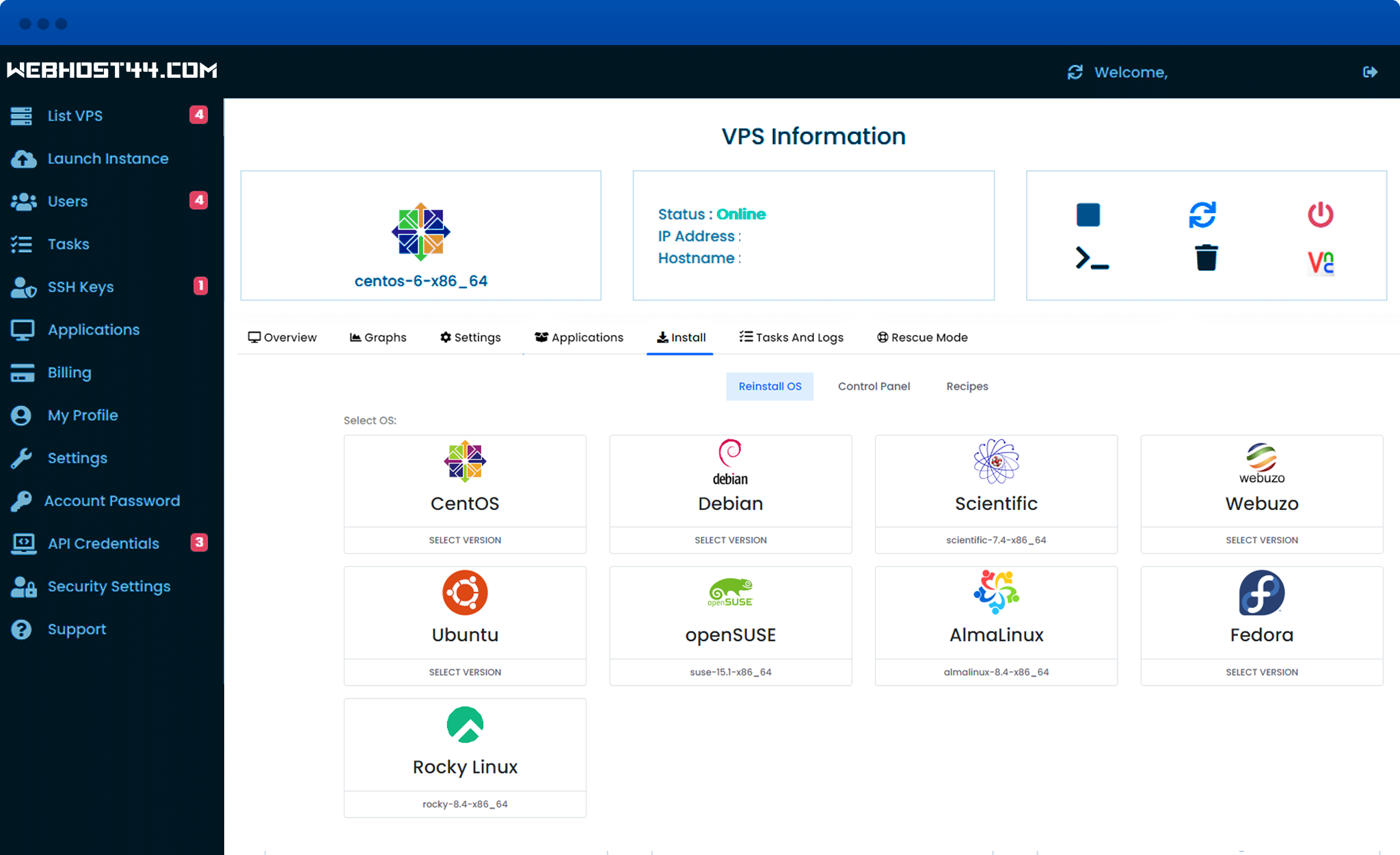 Get Started with a VPS